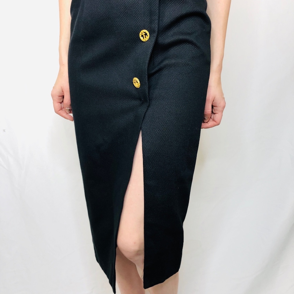 Vintage Linda Segal Sailor Chic Designer Dress 868 - Picture 7 of 8